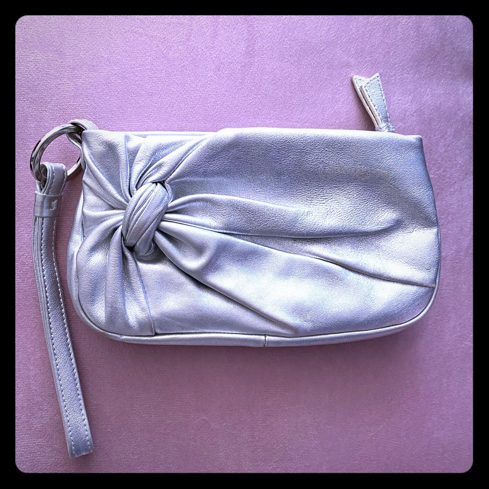 Rafe  silver vintage clutch circa early 2000’s